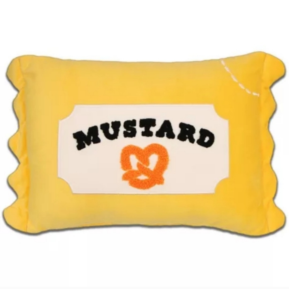 Novelty Pillows Mustard Packet - Bullseye's Playground